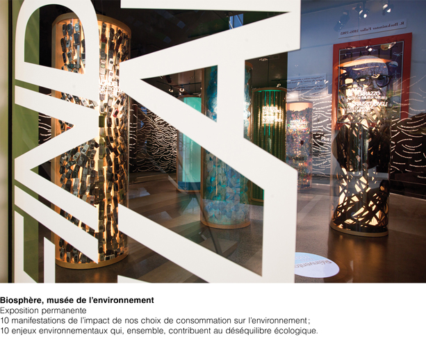 Biosphère exposition permanente