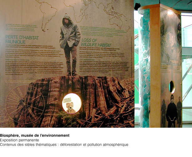 Biosphère exposition permanente