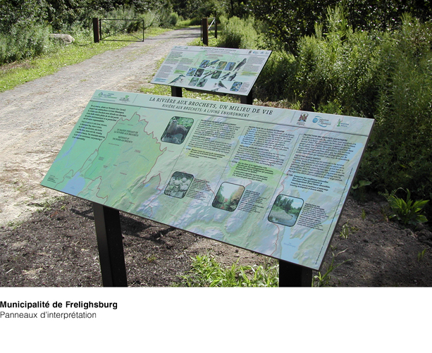 Panneaux d’interprétation : cartographie