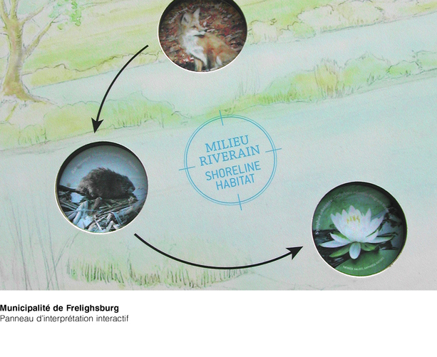 Panneaux d’interprétation interactif