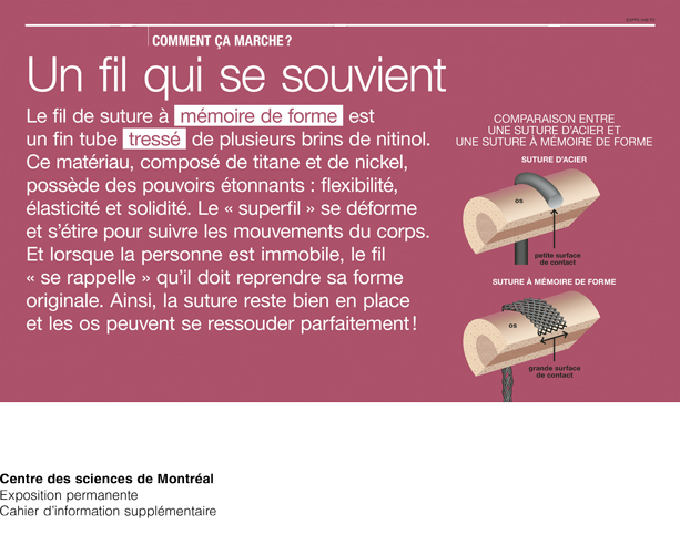 Centre des sciences de Montréal Exposition permanente