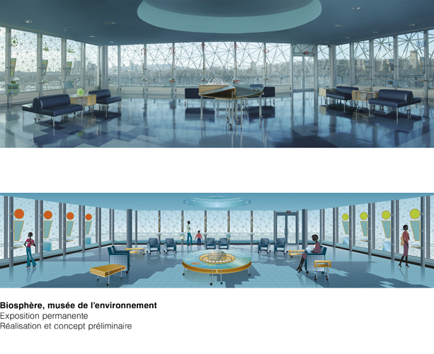 Biosphère Exposition permanente