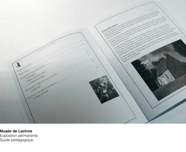 Musée de Lachine Guide pédagogique