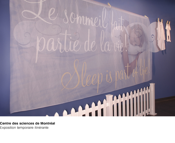 Centre des sciences de Montréal Exposition temporaire itinérante