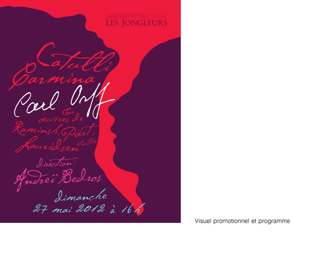 Ensemble vocal Les Jongleurs Graphisme