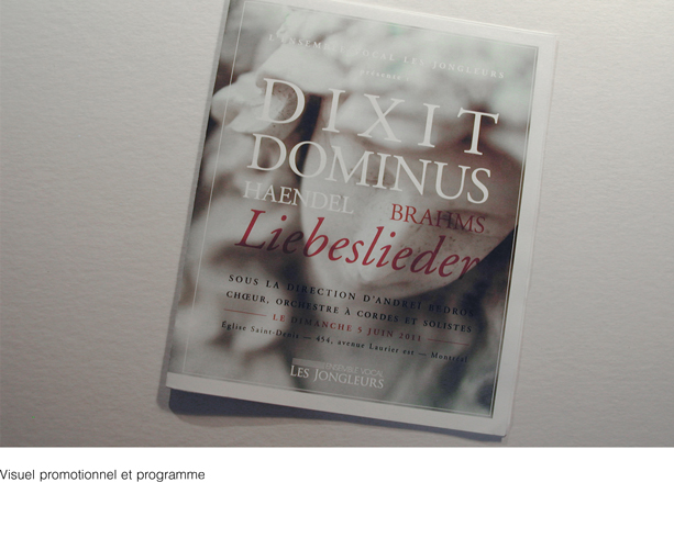 Ensemble vocal Les Jongleurs Graphisme