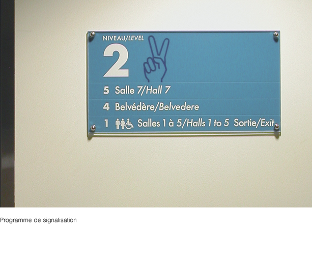 Biosphère Signalisation