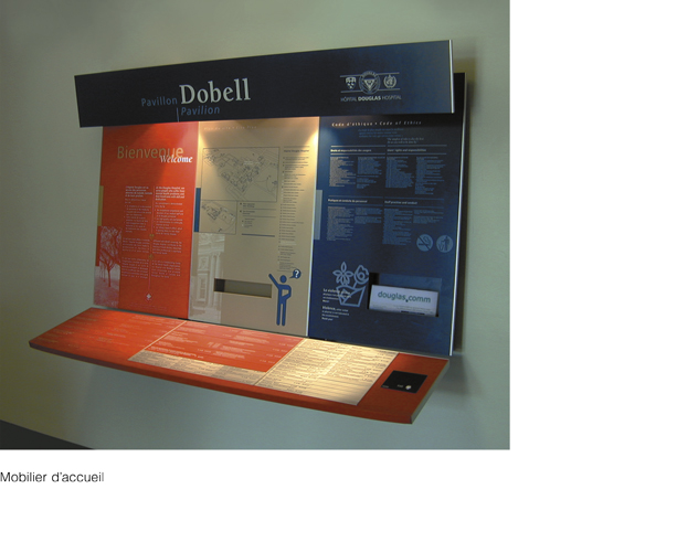 Hôpital Douglas Mobilier d’accueil